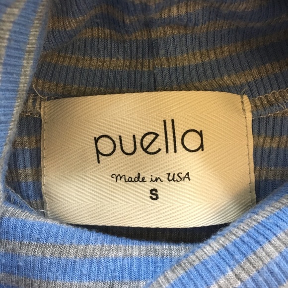 Anthropologie Sleeveless, Striped Turtleneck - Picture 4 of 7